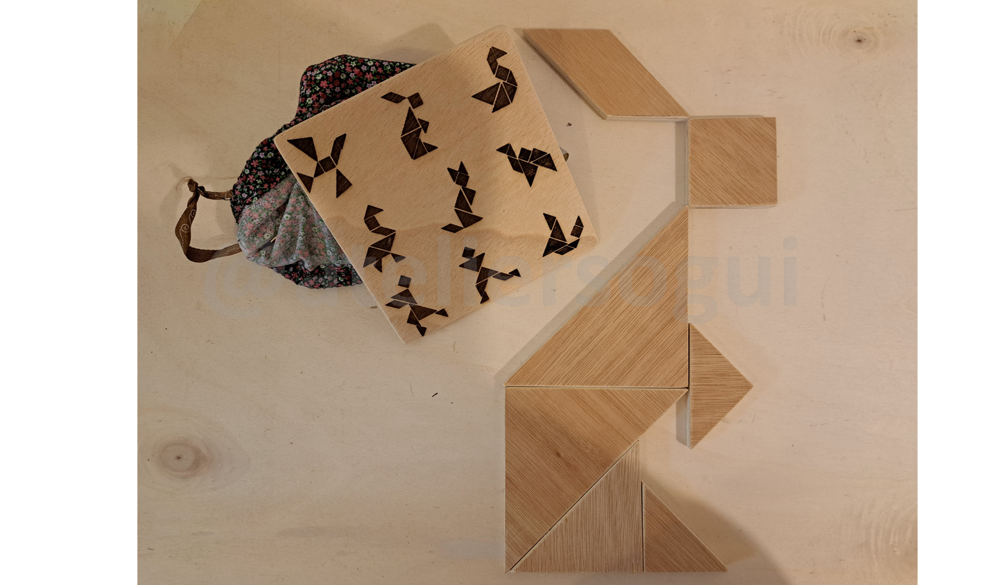 Puzzle Chinois en contreplaqué