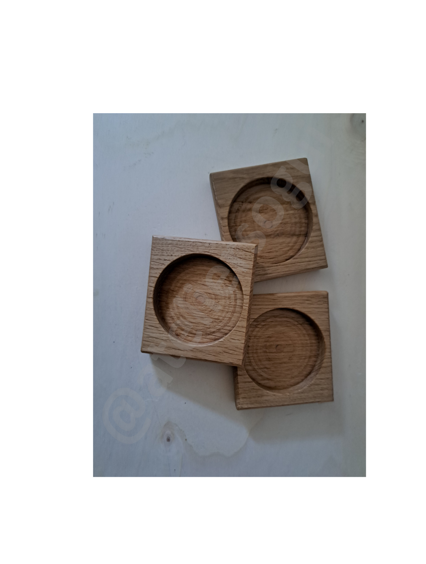 Dessous de bouteille en bois massif