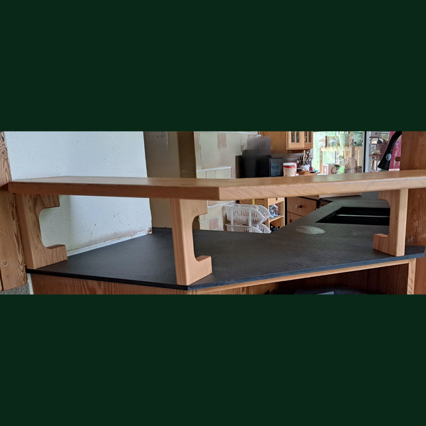 CONSOLES SNACK EN CYPRES MASSIF
