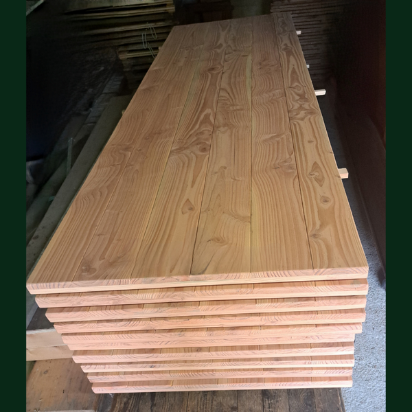 PLATEAUX DE TABLES EN DOUGLAS MASSIF