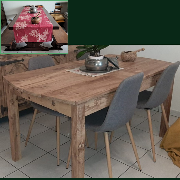 TABLE AVEC RALLONGE